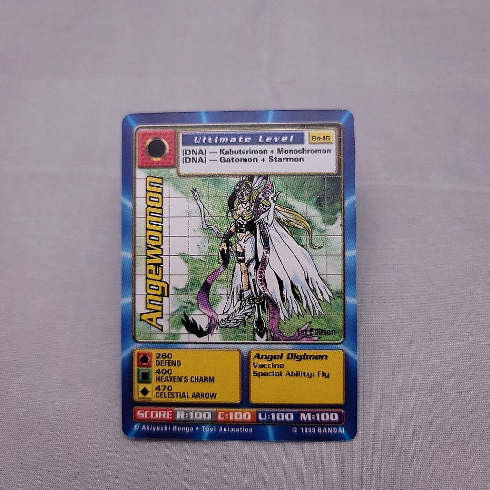 Digimon 1999 Angewomon Bo-16 First Edition